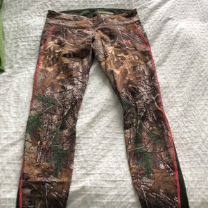 Under Armour Camo Print Cold Gear Leggings